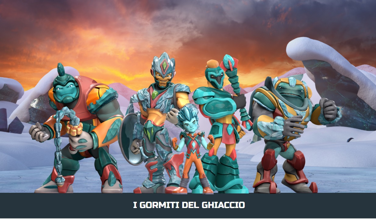 gormiti di ghiaccio