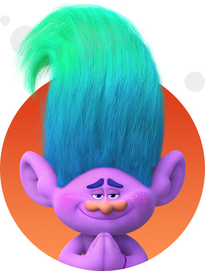 trolls dreamworks cartoni animati personaggi film danimazione personaggio Creek