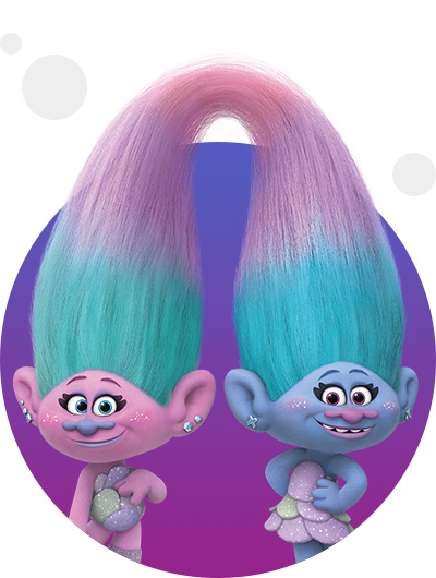 trolls dreamworks cartoni animati personaggi film danimazione personaggio Satin