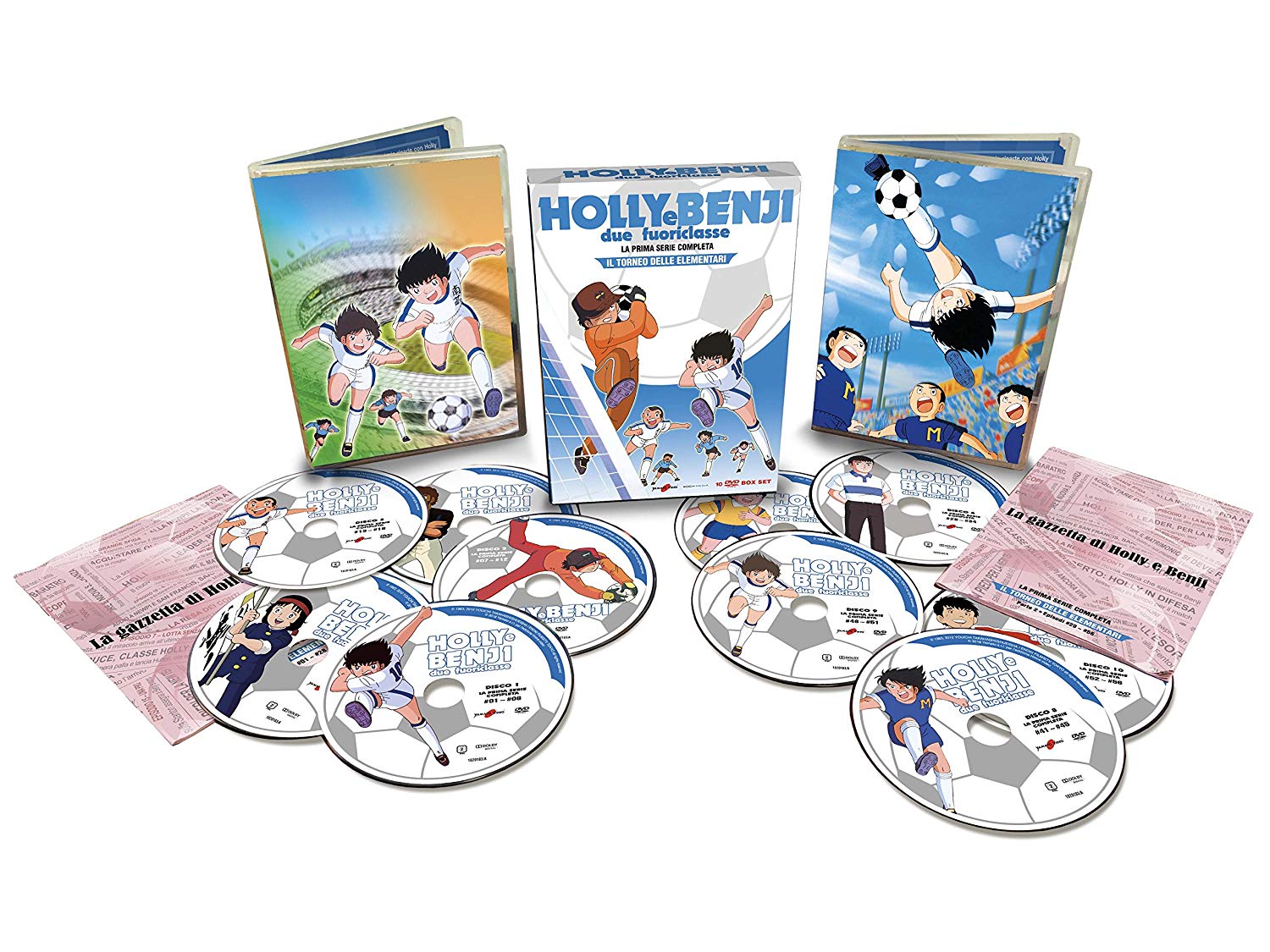 Holly e Benji due fuoriclasse torneo delle elementari serie 1 dvd amazon acquista online anime cartoni animati calcio