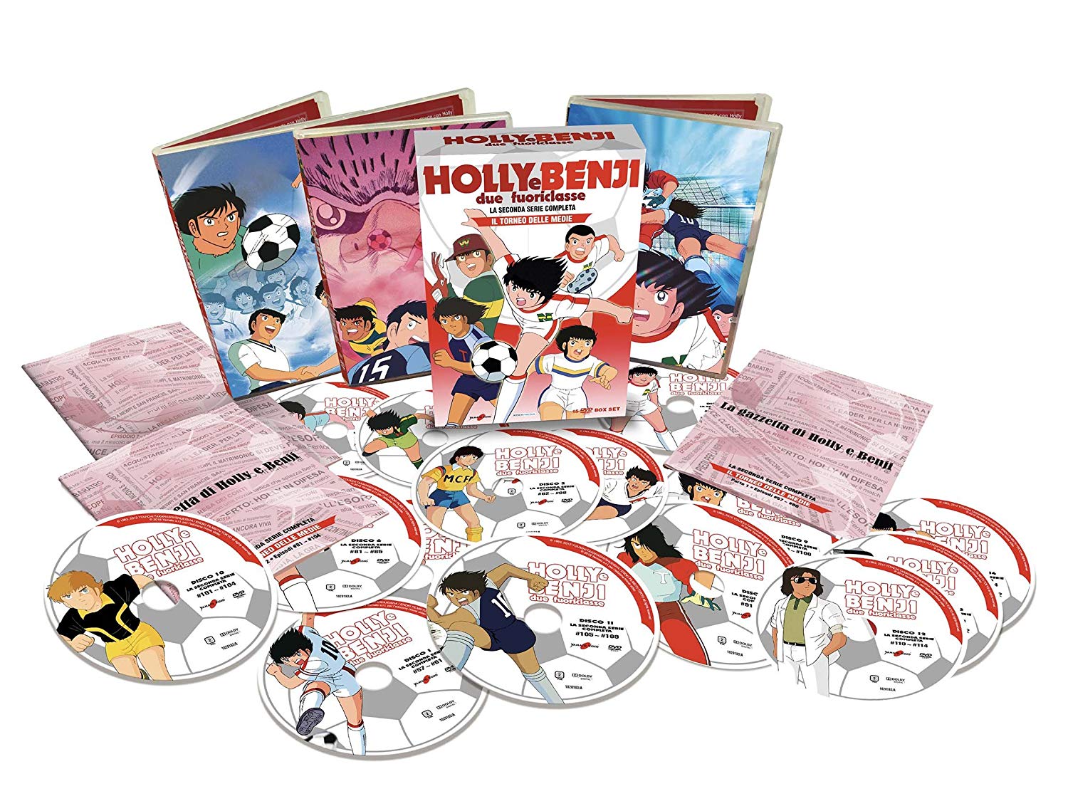 Holly e Benji due fuoriclasse toneo delle medie serie 2 dvd amazon acquista online anime cartoni animati calcio