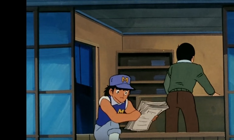 Mark Lenders Consegna Giornali  - Anime - Manga Capitan Tsubasa - Holly e Benji - Calciatore - Calcio
