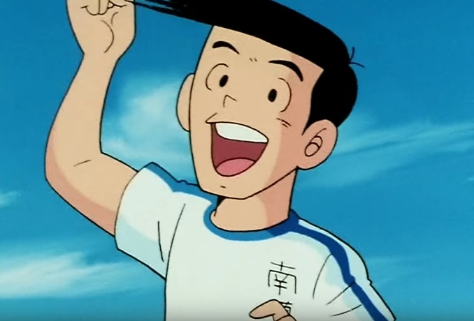 Giocatori squadra Niuppi anime Holly  ebenji Capitan Tsubasa cartoni animati