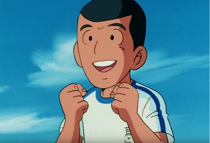Giocatori squadra Niuppi anime Holly  ebenji Capitan Tsubasa cartoni animati
