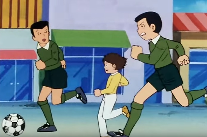Tom Becker in Holly e Benji Capitan Tsubasa anime -cartoni animati personaggi calciatore