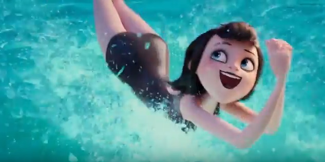 Hotel Transylvania 3 Una vacanza mostruosa - Film di animazione 2018 - Sony - Mavis si diverte in piscina