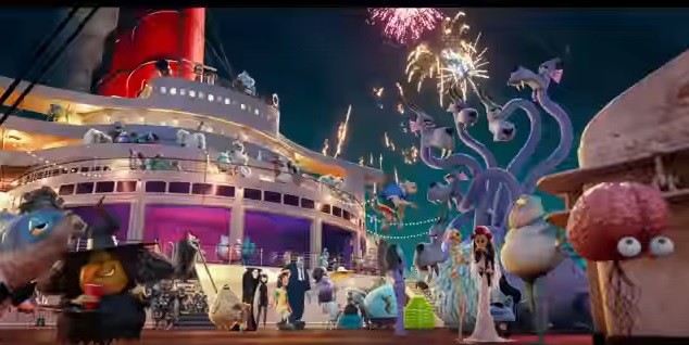 Hotel Transylvania 3 Una vacanza mostruosa - Film di animazione 2018 - Sony - tutti i mostri in crociera