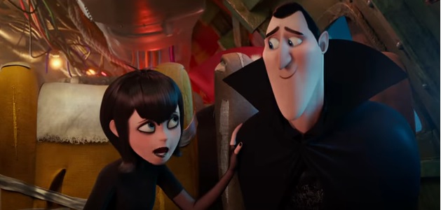 Hotel Transylvania 3 Gremlin Air aereo dei mostri - Mavis e Drac