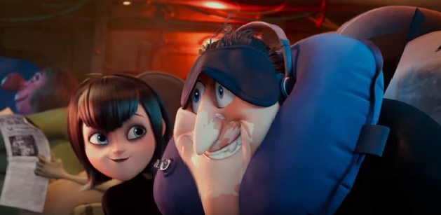 Hotel Transylvania 3 Gremlin Air aereo dei mostri  - MAvis e drac