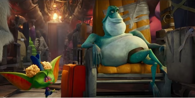Hotel Transylvania 3 Gremlin Air aereo dei mostri - metter via le valige