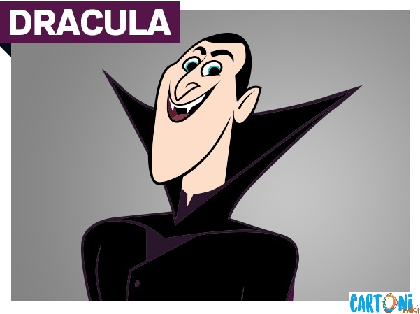 Dracula detto Drac personaggio del cartone animato Hotel Transylvania la serie, cartoni Disney Channel, persoanggi