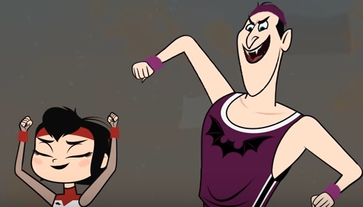 Corti Hotel Transylvania  la serie sfida a basket Mavis Drac cortometraggi film d’animazione