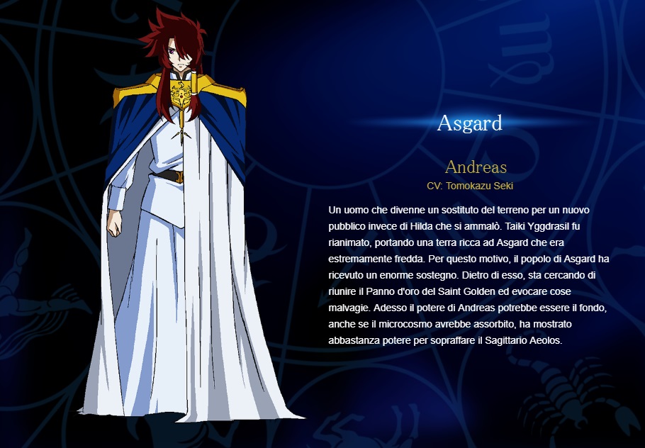 Andreas - I cavalieri di Asgard personaggi - saint seiya personaggi - saint seiya soul of gold - saint seiya personaggi - saint seiya characters - animae - cartoni animati 