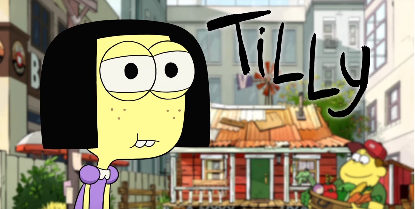 I greens in citt -Big City Greens - cartoni animati - personaggi Tilly - disney channel - disney Xd