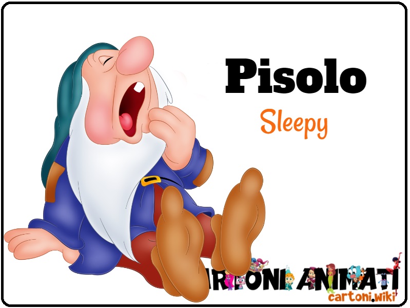 Pisolo - I sette nani - Seven Dwarfs - Sleepy