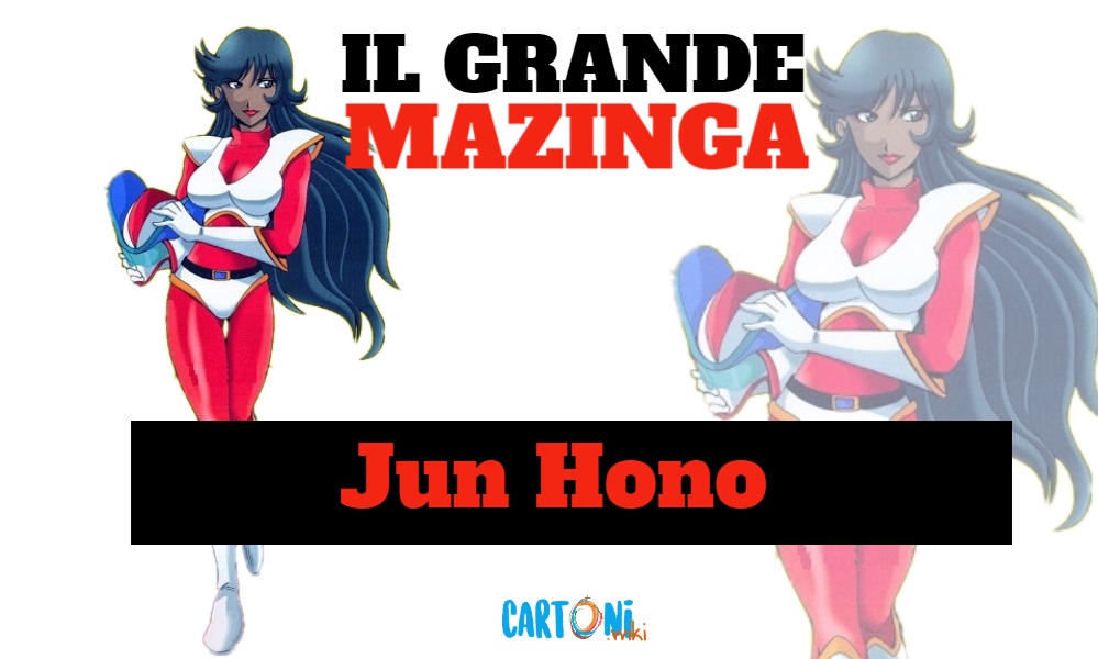 Jun Hono - Il grande mazinga the great mazinger - anime - cartoni animati anni 70 - mesha - robot