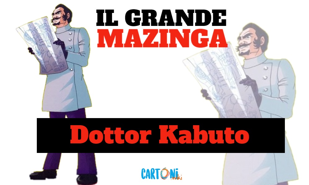 Dottor Kabuto - Il grande mazinga the great mazinger - anime - cartoni animati anni 70 - mesha - robot