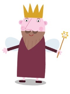 Il piccolo Regno di Ben e Holly - Personaggi -  Re Cardo - Fata - cartoni animati - cartone animato - Bambini et prescolare - 0-3 anni - Rai Yoyo
