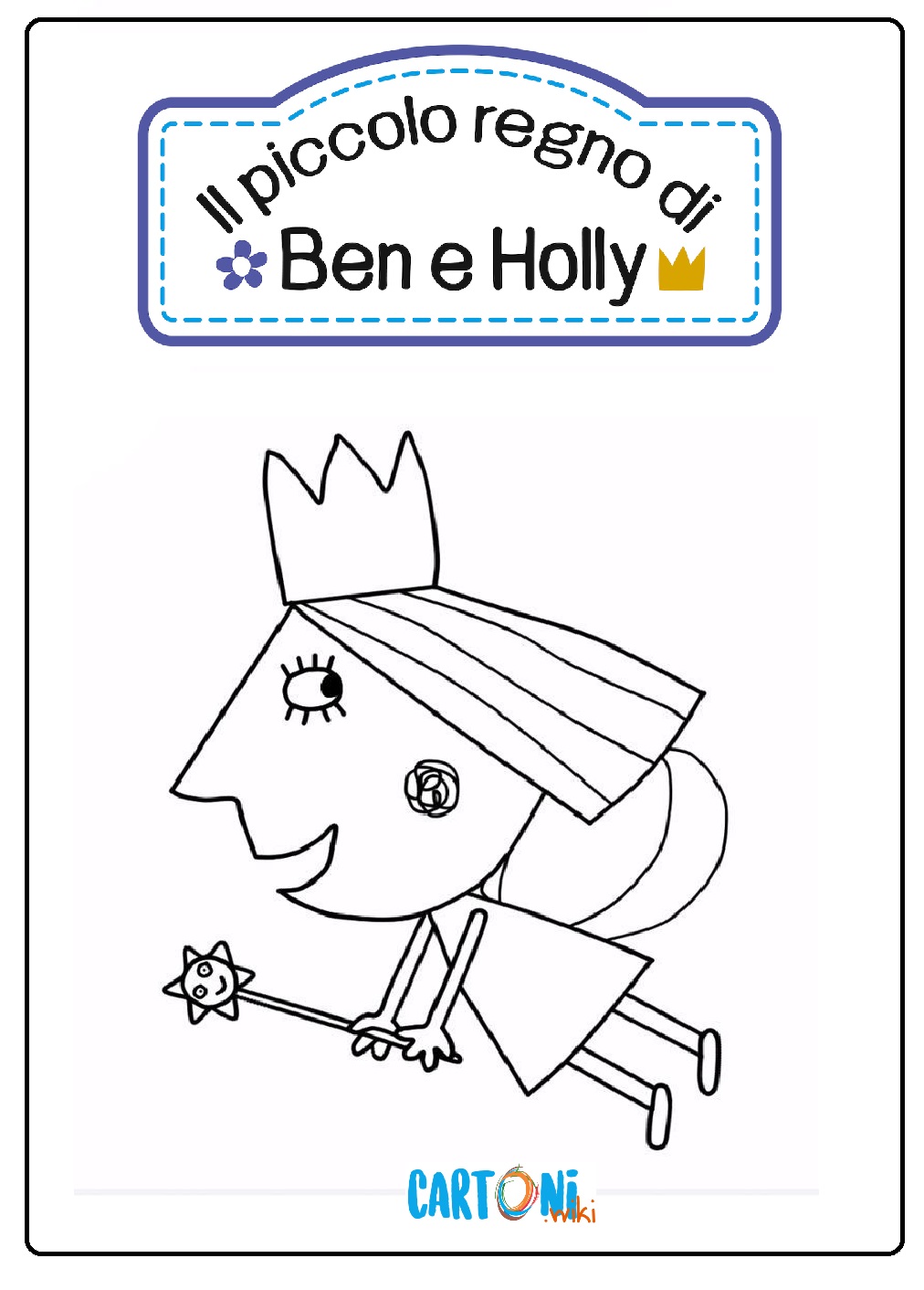 Il piccolo regno di Ben e Holly da colorare