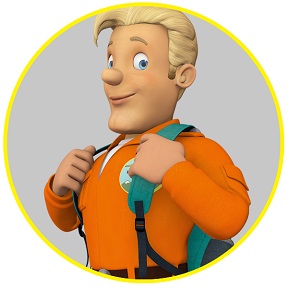 Sam il pompiere - TOM THOMAS - cartoni animati - cartonito - personaggi fireman Sam - characters