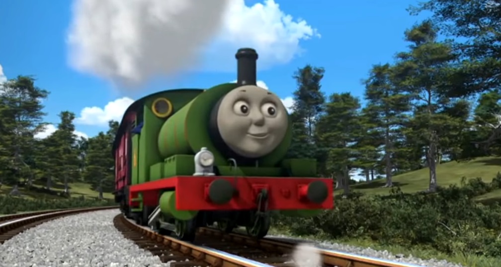 Il trenino Thomas personaggi Percy Locomotiva  - personaggio cartone animato il trenino Thomas - cartoni animati