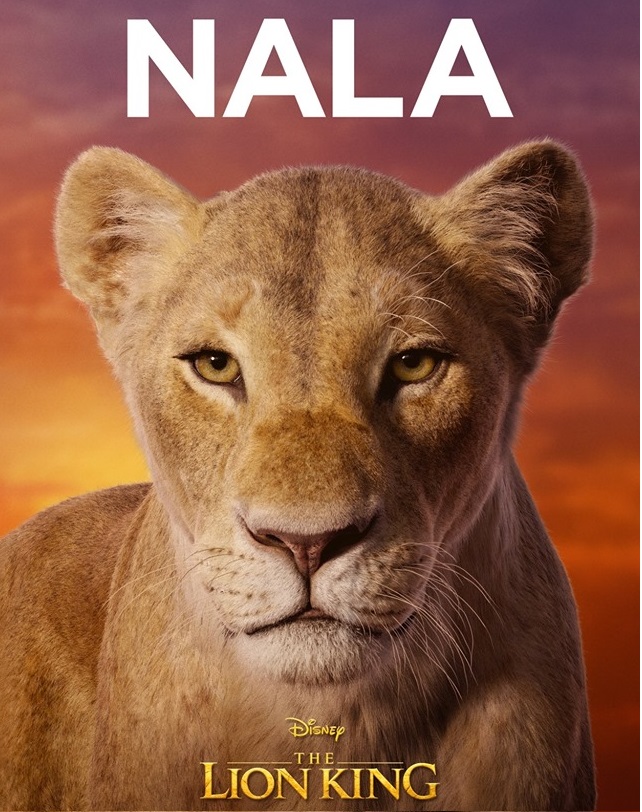 Il re leone film Disney 2019 - personaggi Nala