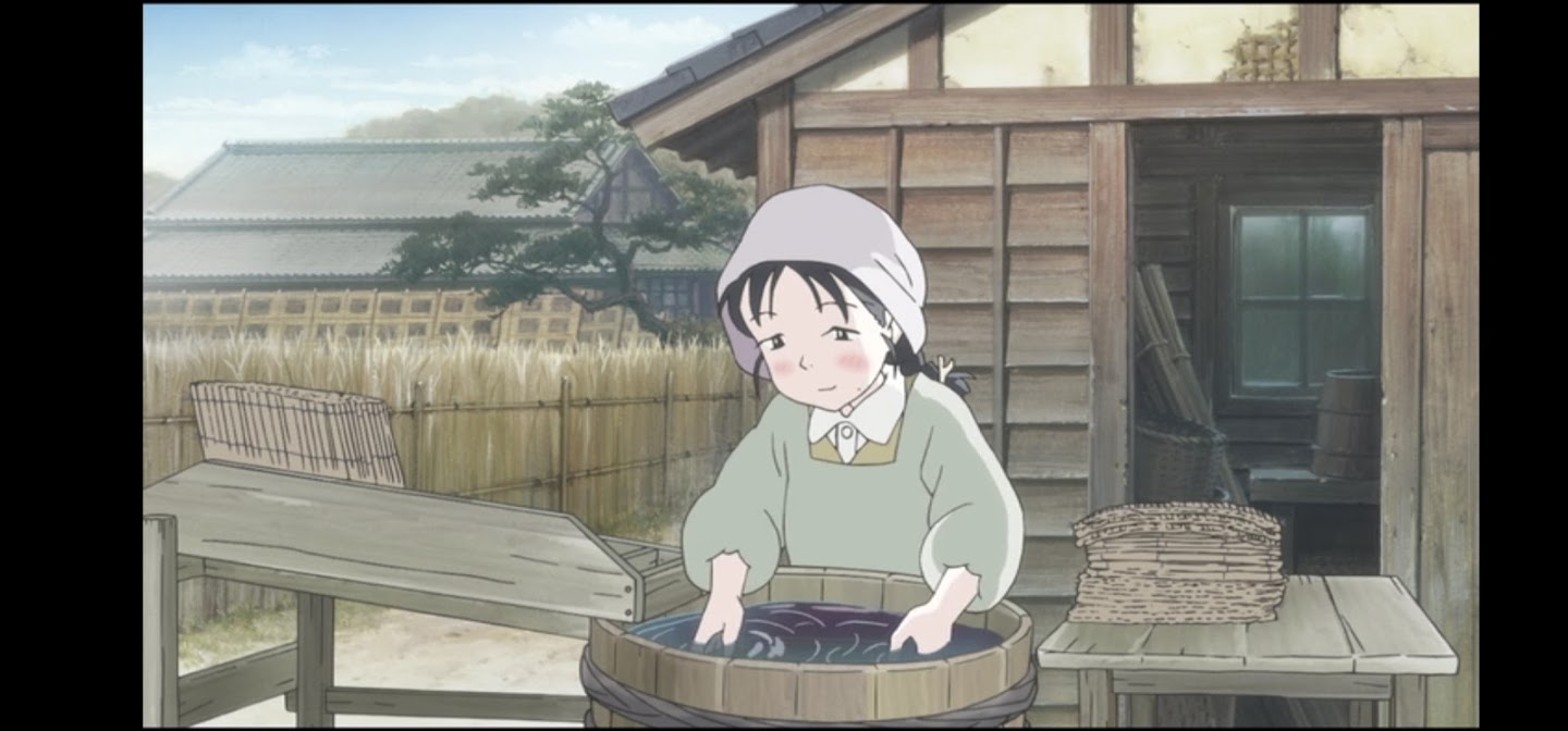 In questo angolo di mondo - Kono sekai no katasumi ni - film di animazione giapponese 2016 - anime -  Suzu cucina