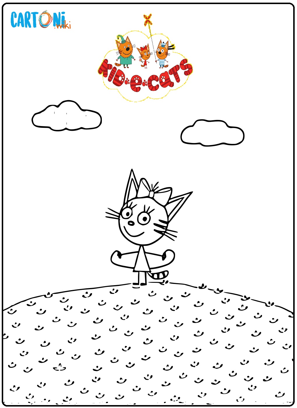 Kid e Cats disegni da colorare