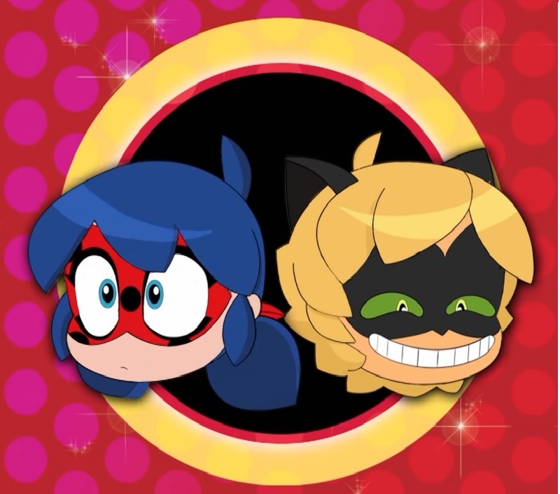 Miraculous Le Storie di Ladybug e Chat Noir Short Chibi - Disegni da coloare - Stampa e colora - colora Ladybug  eChat Noir