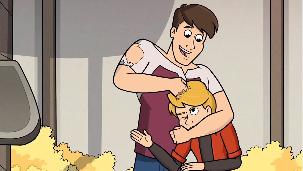 Le avventure di Kid Danger cartone animato - persoanggi - trama - episodi - sigla - immagini - Capitan Man e Henry Danger