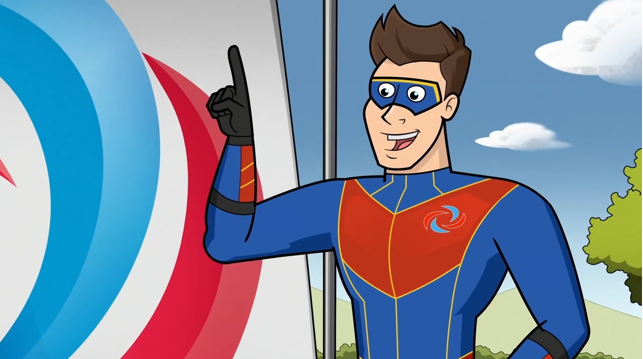 Le avventure di Kid Danger cartone animato - persoanggi - trama - episodi - sigla - immagini - Capitan Man e Henry Danger