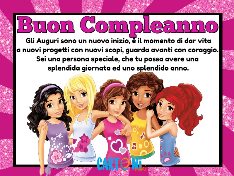 Buon compleanno con Lego Friends