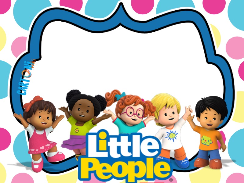 Invito festa compleanno Little People