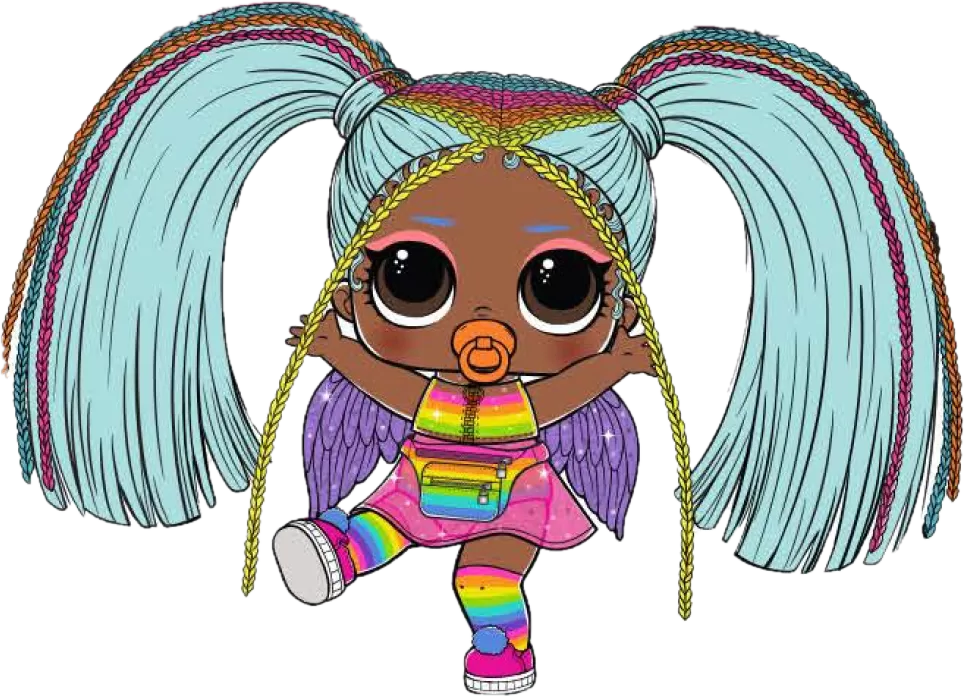 Rainbow Raver LOL Surprise #hairgoals wave 2 - Cartoni animati