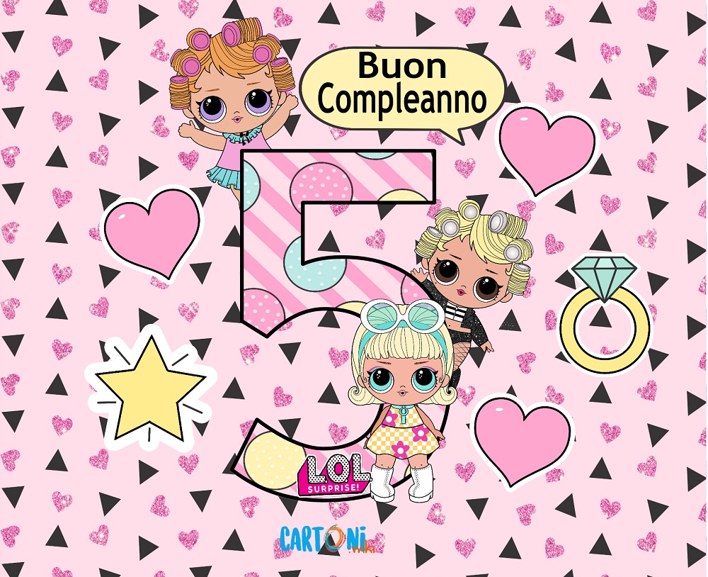 Auguri Per I Tuoi 5 Anni Cartoni Animati