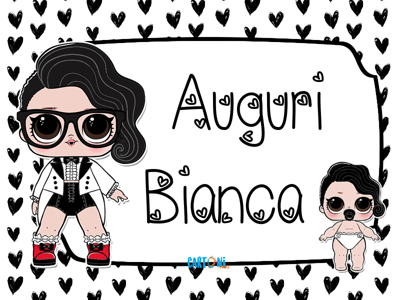 Lol surprise Black Tie Auguri Bianca