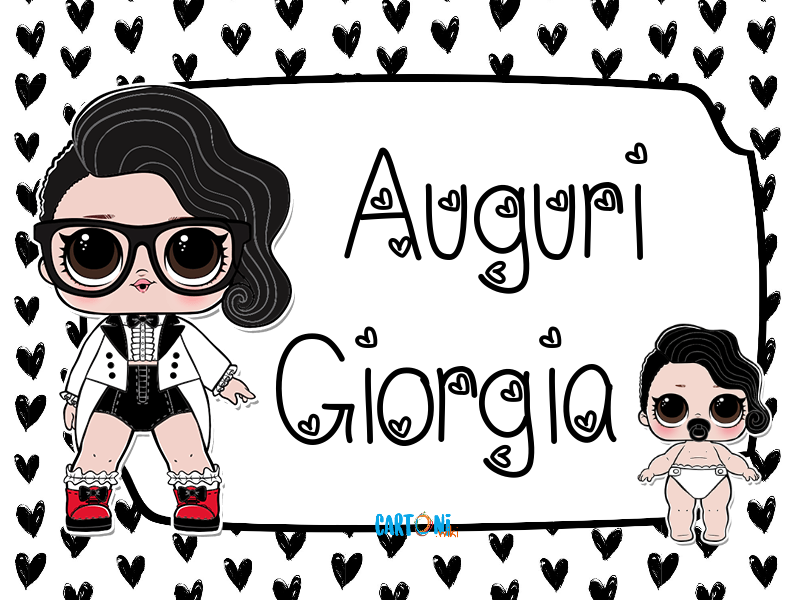 Lol surprise Black Tie Auguri Giorgia