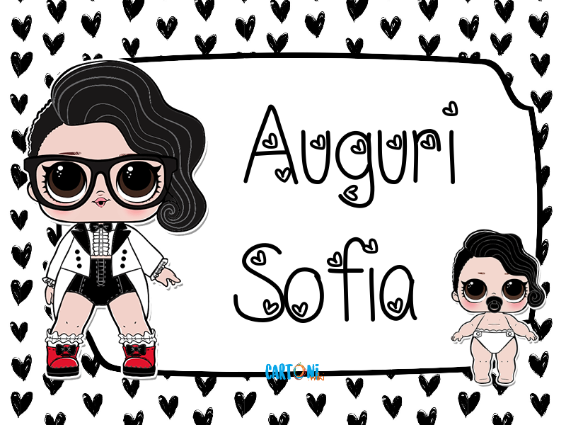 Lol surprise Black Tie Auguri Sofia