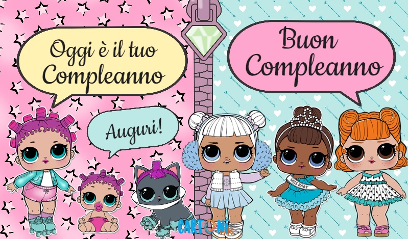 Buon Compleanno con Lol Surprise