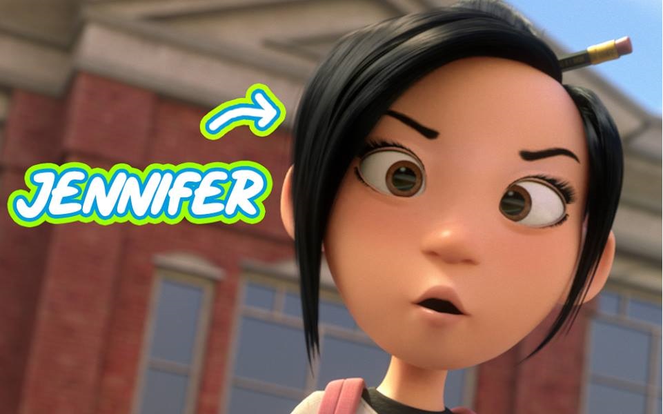Luis e gli alieni - Jennifer - film di animazione 2018 al cinema l’11luglio personaggi Luis & the aliens - imdb - trailer - trama - uscita