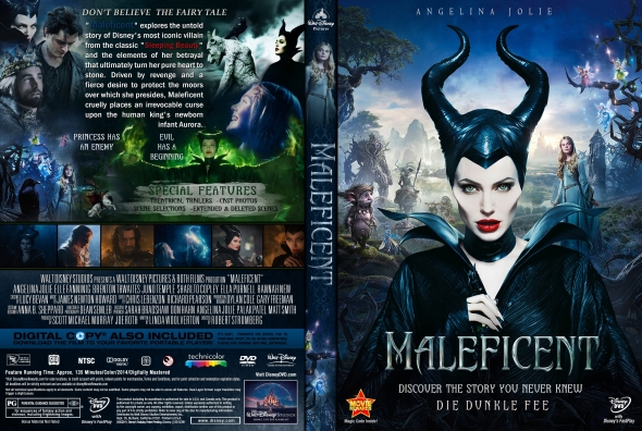 Maleficent DVD Covers
