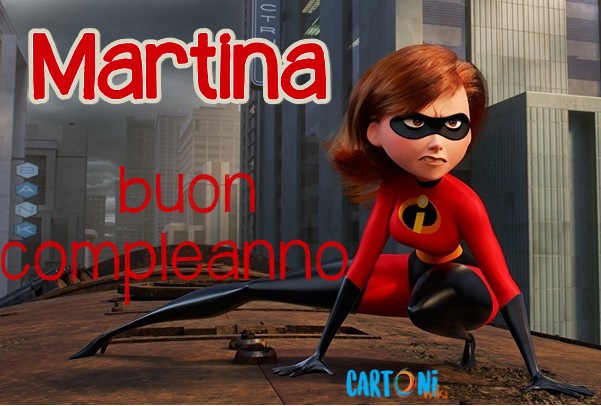 Martina buon compleanno