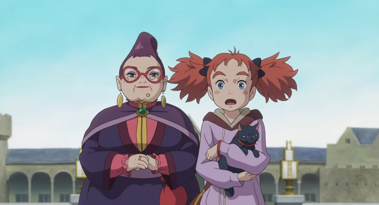 Mary e il fiore della strega film di animazione 2017 cartone animato giapponese anime