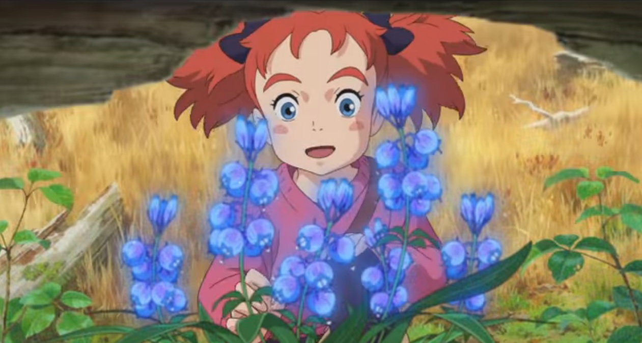 Mary e il fiore della strega film di animazione 2017 cartone animato giapponese anime