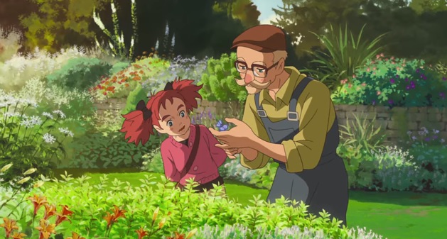 Mary e il fiore della strega film di animazione 2017 cartone animato giapponese anime