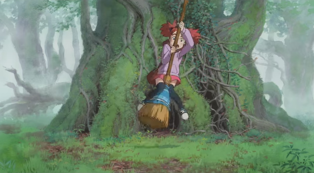 Mary e il fiore della strega film di animazione 2017 cartone animato giapponese anime