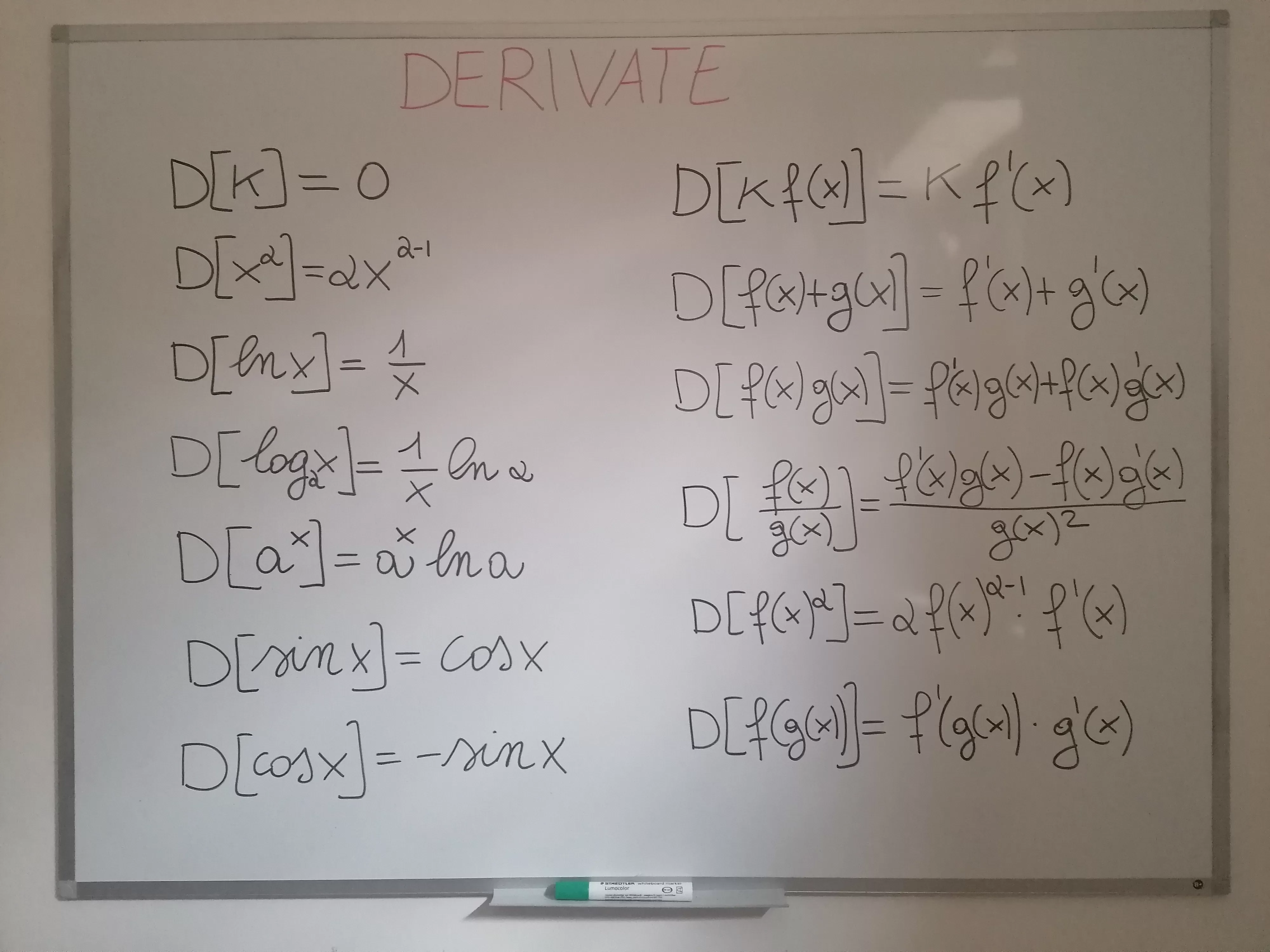 Le derivate