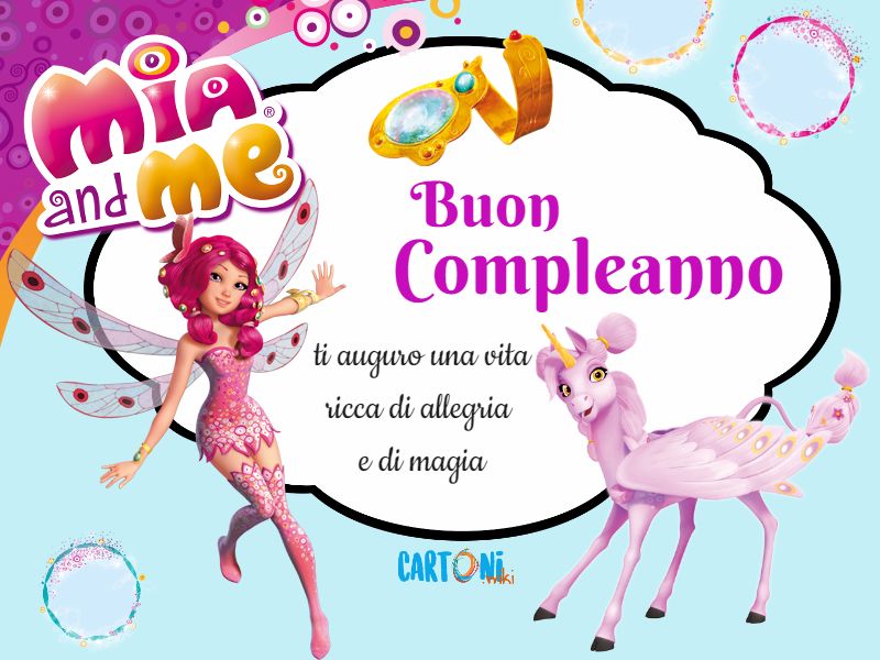 Buon compleanno con Mia