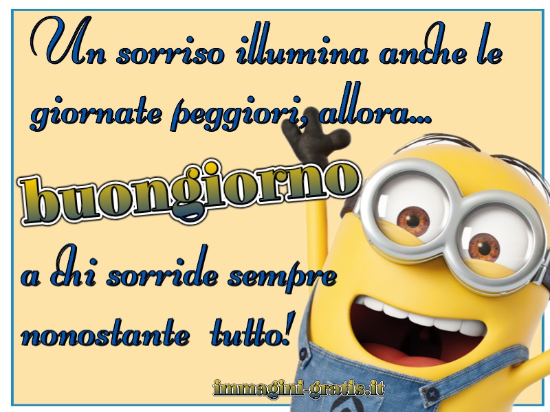 Buongiorno a chi sorride sempre nonostante tutto - Immagini gratis