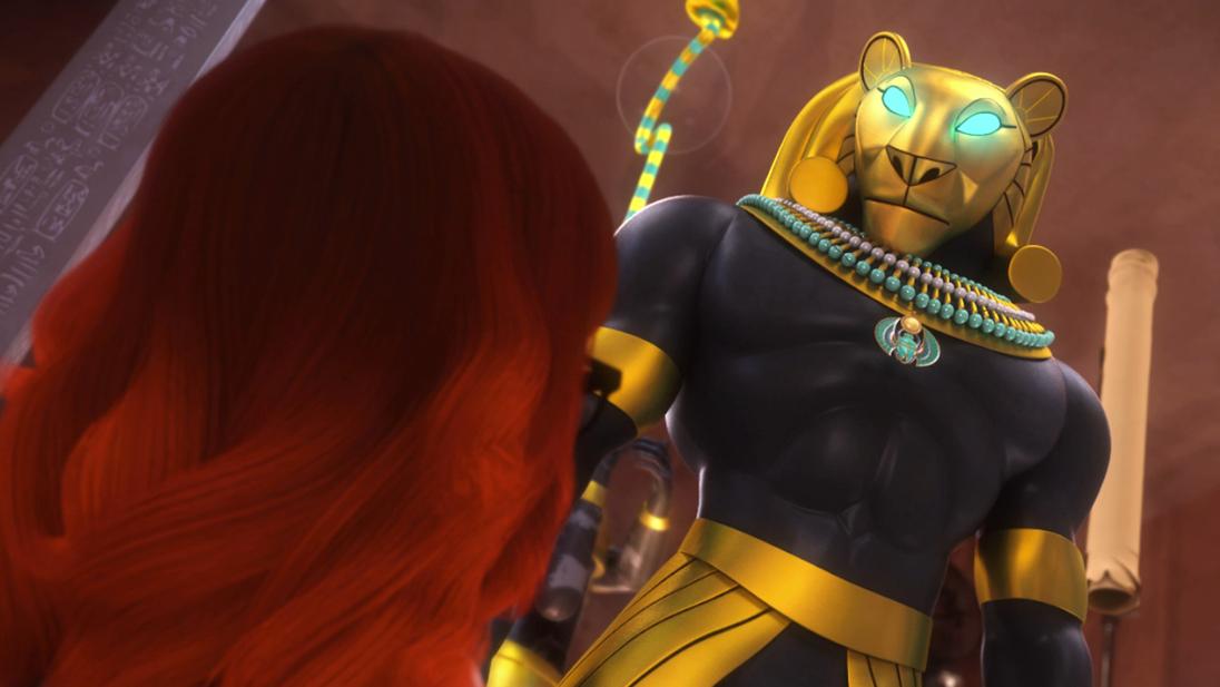 Mracolous le storie di ladybug e chat noir cartone animato Cattivi Faraone cattivo